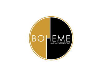 Boheme Hair & Extensions logo design by asyqh
