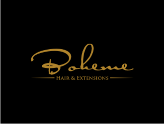 Boheme Hair & Extensions logo design by asyqh