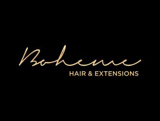 Boheme Hair & Extensions logo design by hopee