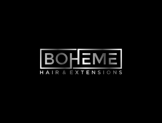 Boheme Hair & Extensions logo design by semar