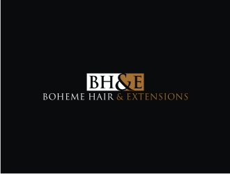 Boheme Hair & Extensions logo design by logitec
