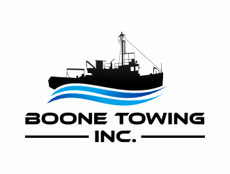 Boone Towing INC. logo design by hidro