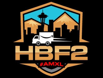 HBF2/Amazon logo design by Suvendu