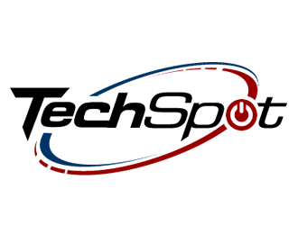 Tech Spot logo design by Coolwanz