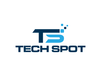 Tech Spot logo design by p0peye