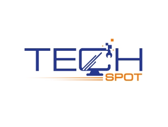 Tech Spot logo design by nexgen
