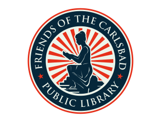 Friends of the Carlsbad Public Library logo design by Dakon
