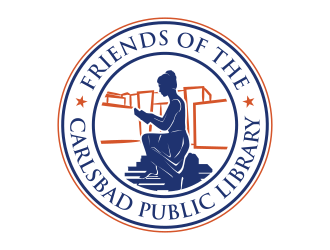 Friends of the Carlsbad Public Library logo design by Dakon