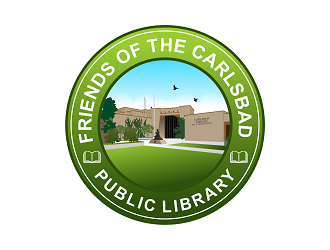 Friends of the Carlsbad Public Library logo design by Republik