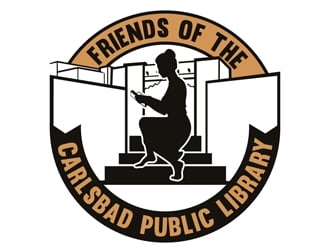 Friends of the Carlsbad Public Library logo design by DreamLogoDesign