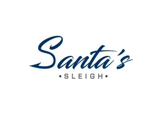 Santa’s Sleigh logo design by Lovoos