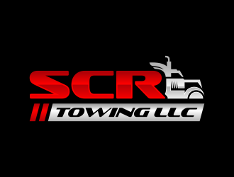 SCR Towing & Transport logo design by Panara