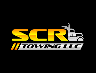 SCR Towing & Transport logo design by Panara