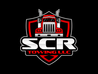 SCR Towing & Transport logo design by Panara