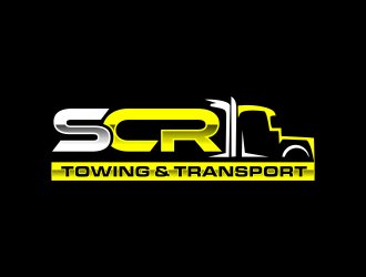 SCR Towing & Transport logo design by semar