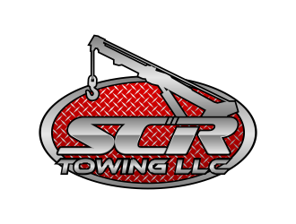 SCR Towing & Transport logo design by beejo
