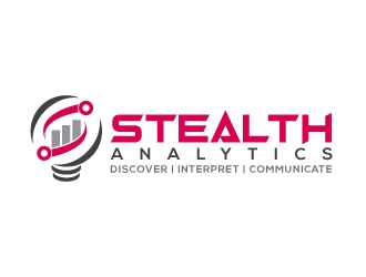 Stealth Analytics logo design by uttam