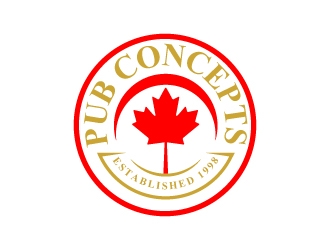 Pub Concepts logo design by uttam