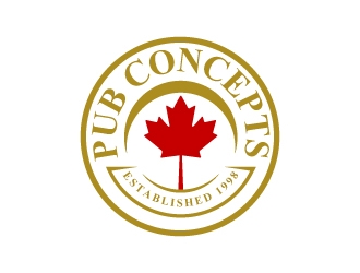Pub Concepts logo design by uttam