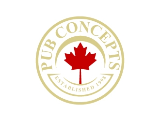 Pub Concepts logo design by uttam