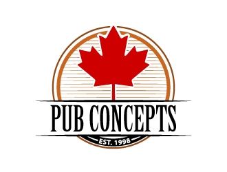 Pub Concepts logo design by uttam