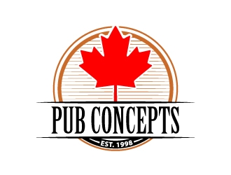 Pub Concepts logo design by uttam
