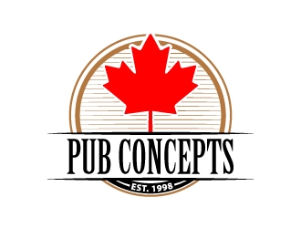 Pub Concepts logo design by uttam
