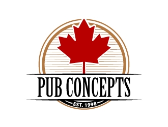 Pub Concepts logo design by uttam