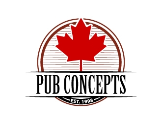 Pub Concepts logo design by uttam
