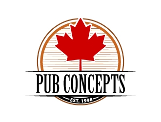 Pub Concepts logo design by uttam