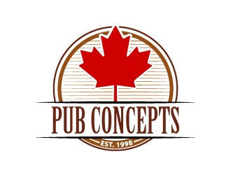 Pub Concepts logo design by uttam