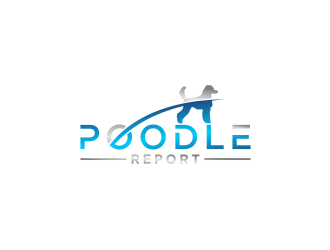 Poodle Report logo design by bricton