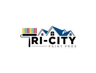 Tri-City Paint Pros logo design by jm77788