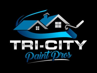 Tri-City Paint Pros logo design by J0s3Ph