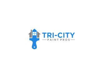 Tri-City Paint Pros logo design by RIANW