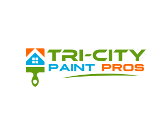 Tri-City Paint Pros logo design by serprimero