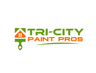 Tri-City Paint Pros logo design by serprimero