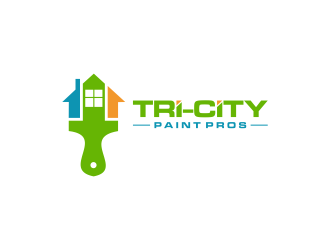 Tri-City Paint Pros logo design by RIANW