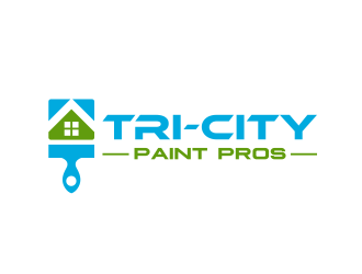 Tri-City Paint Pros logo design by serprimero