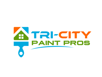 Tri-City Paint Pros logo design by serprimero