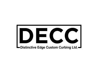 Distinctive Edge Custom Curbing Ltd. logo design by sikas