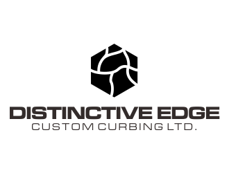 Distinctive Edge Custom Curbing Ltd. logo design by stark