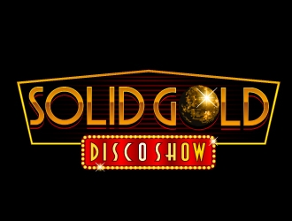 SOLID GOLD DISCO SHOW logo design by Xeon