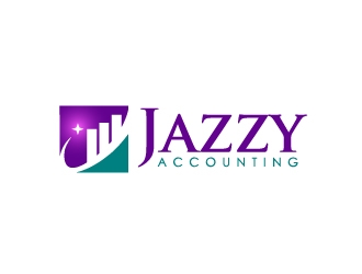 Jazzy Accounting logo design by Marianne