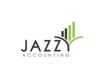 Jazzy Accounting logo design by REDCROW