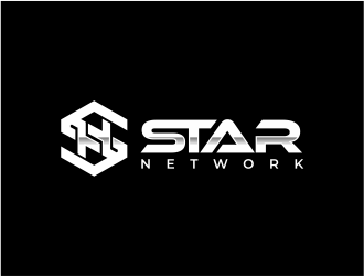 Star Network logo design by mutafailan