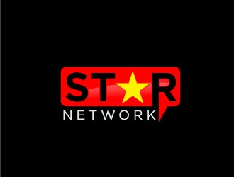 Star Network logo design by riezra