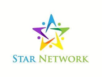 Star Network logo design by J0s3Ph