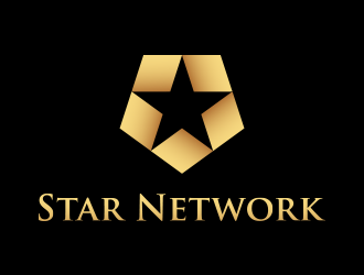 Star Network logo design by lexipej