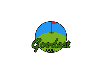 Goodes Golf logo design by mazbetdesign